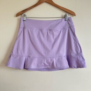 Laundry by Shelli Segal || Woman’s lavander  Built in Shorts Mini Tennis Skort